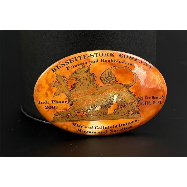 Butte Montana Bessette Stork Pocket Mirror