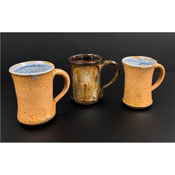 Jay Rummel Missoula Montana Pottery Mugs