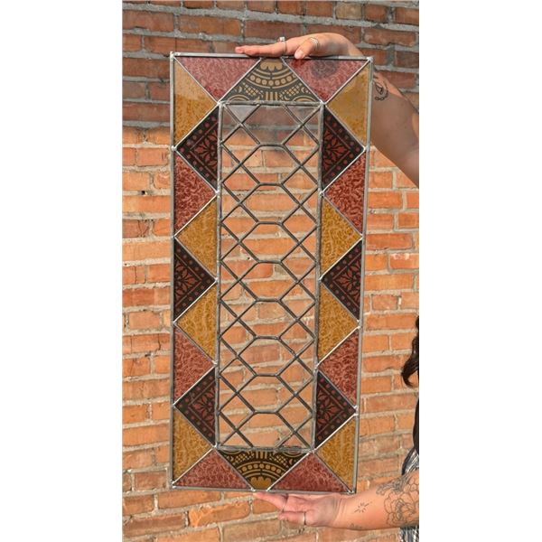Butte Montana Victorian Stained Glass Window
