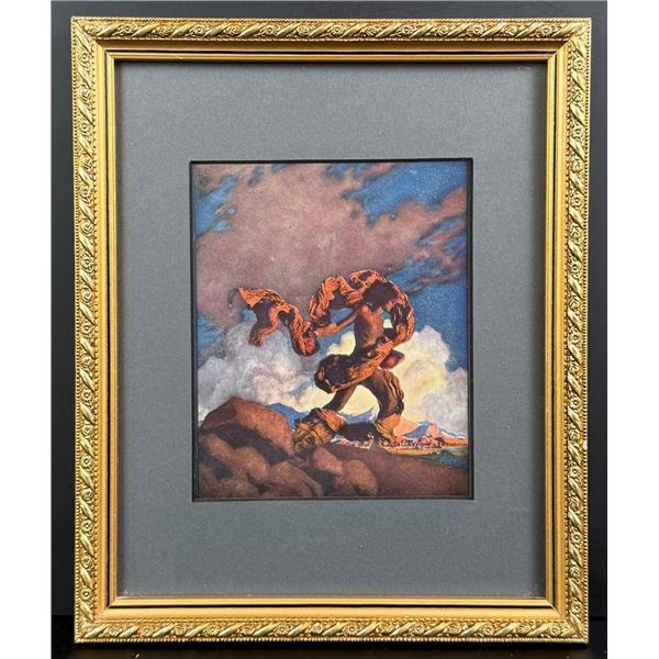Maxfield Parrish Cadmus Dragons Seeds Print