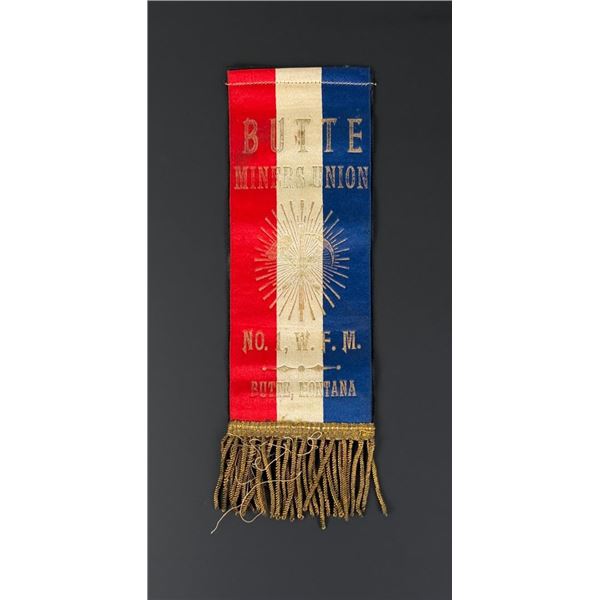 Butte Montana Miners Union No 1 Ribbon