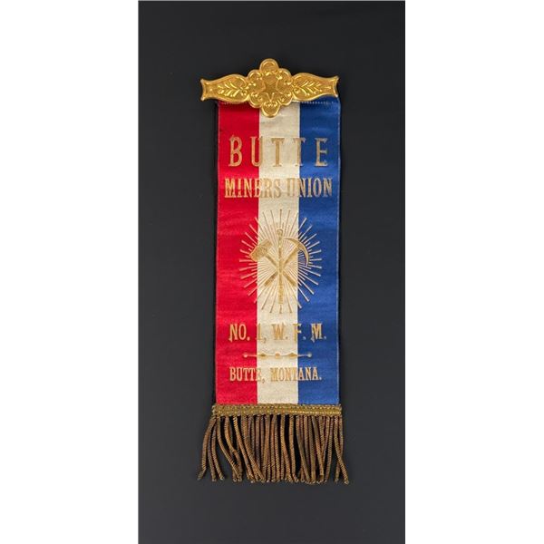 Butte Montana Miners Union No 1 Ribbon