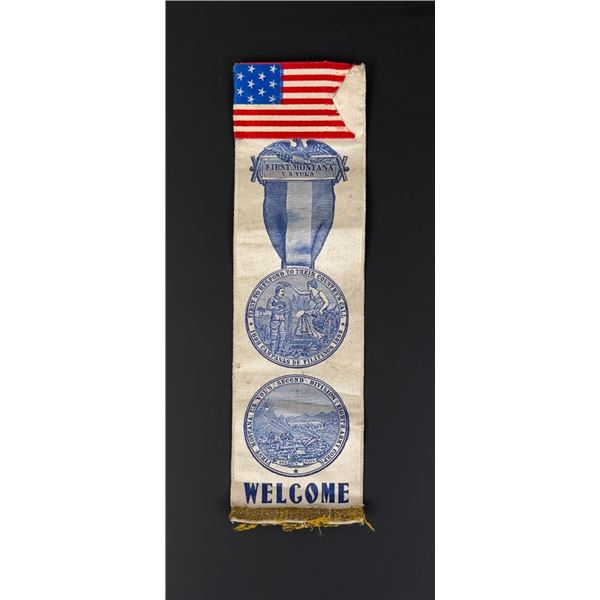 Spanish American War Montana Volunteer Ribbon