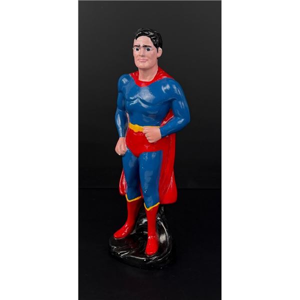 1940s Chalkware Superman Carnival Prize
