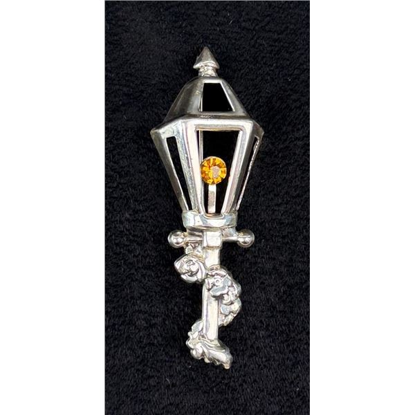 Lang Sterling Silver Lantern Flame Brooch
