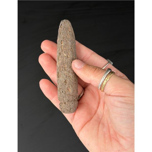 Ancient Native American Indian Stone Plummet