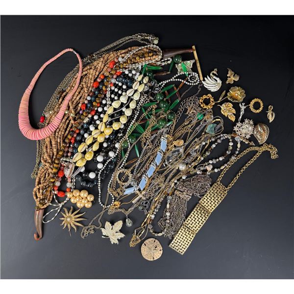 3lb Collection of Costume Jewelry