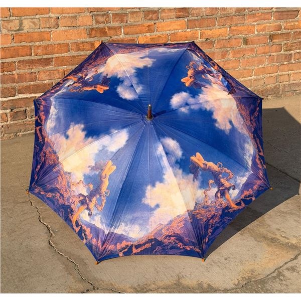 Maxfield Parrish Mountain Ecstasy Art Umbrella