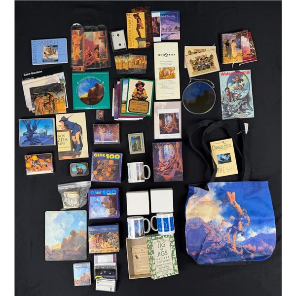 Collection of Maxfield Parrish Merchandise