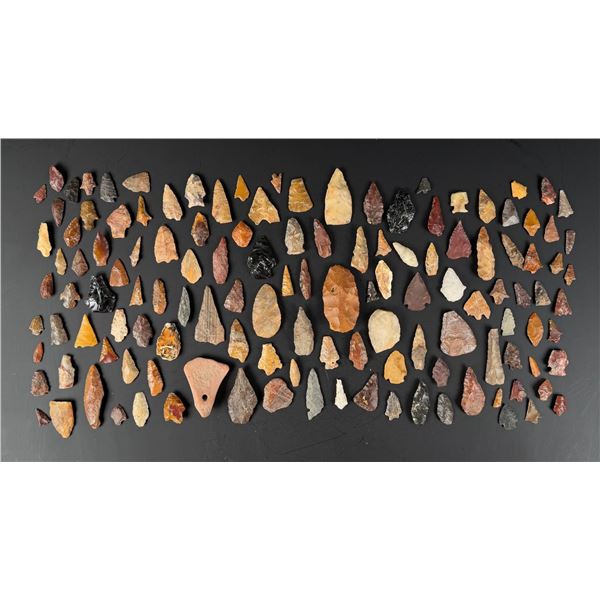 Ancient Native American Indian Arrowheads
