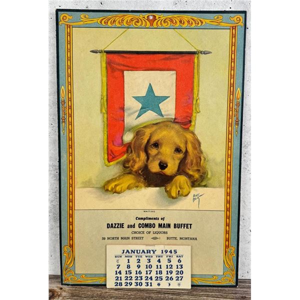 Butte Montana Dazzie Combo Main Buffet Calendar