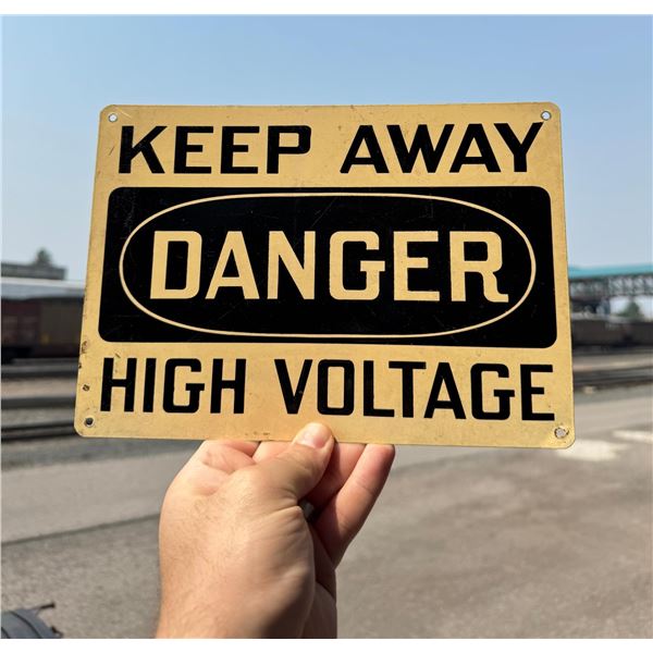 Butte Montana Mine Danger Keep Away Sign
