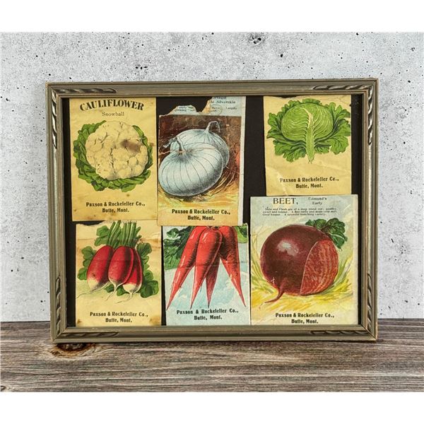 Paxson and Rockefeller Butte Montana Seed Packets