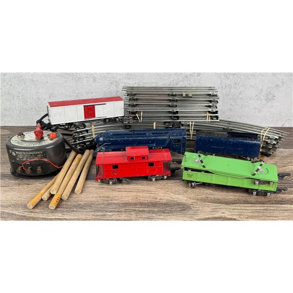 Pre War American Flyer Model Trains and Track