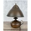 Image 3 : Arts & Crafts Hammered Copper Finger Lamp