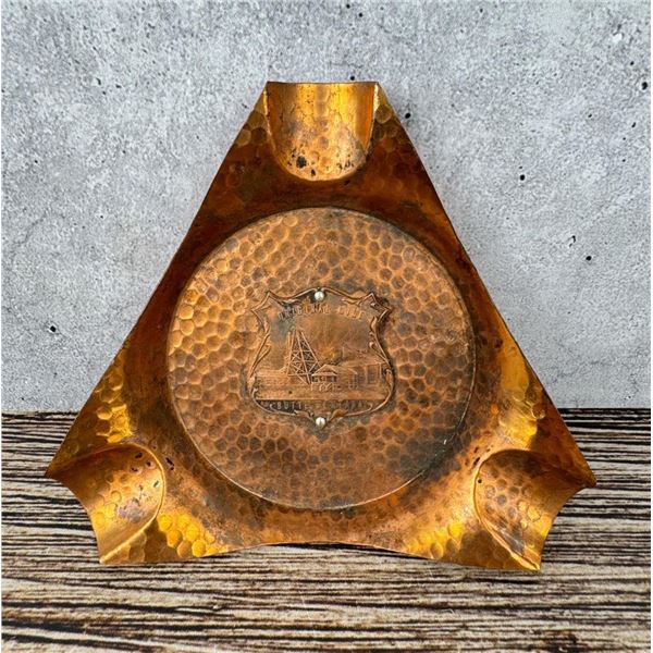 Original Mine Butte Montana Copper Ashtray