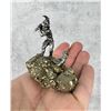 Image 4 : Miner Mining Pyrite Paperweight