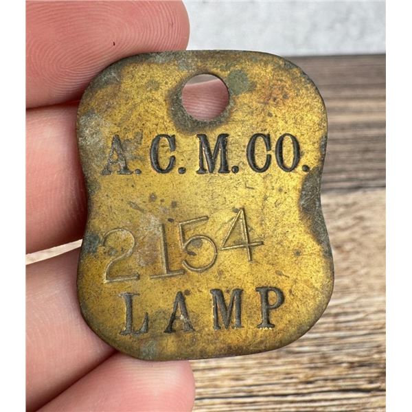 Anaconda Copper Mining Company Tool Check