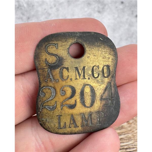 Anaconda Copper Mining Company Tool Check