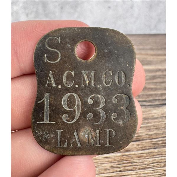 Anaconda Copper Mining Company Tool Check