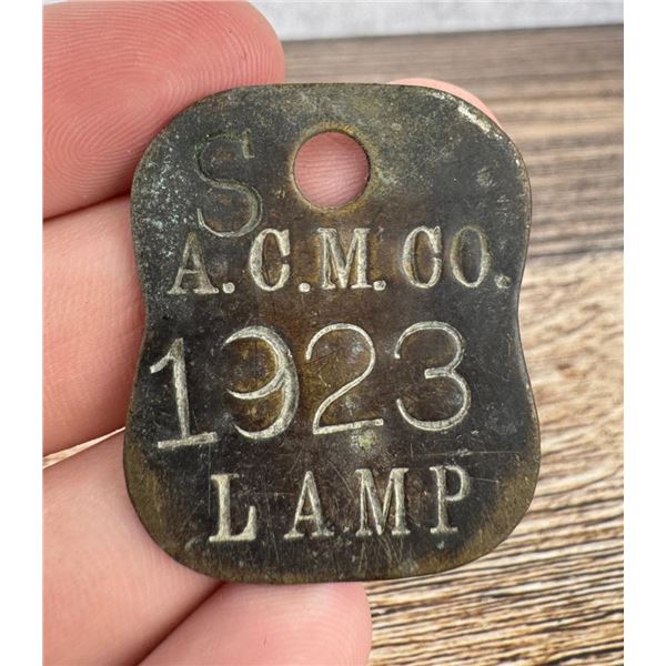 Anaconda Copper Mining Company Tool Check