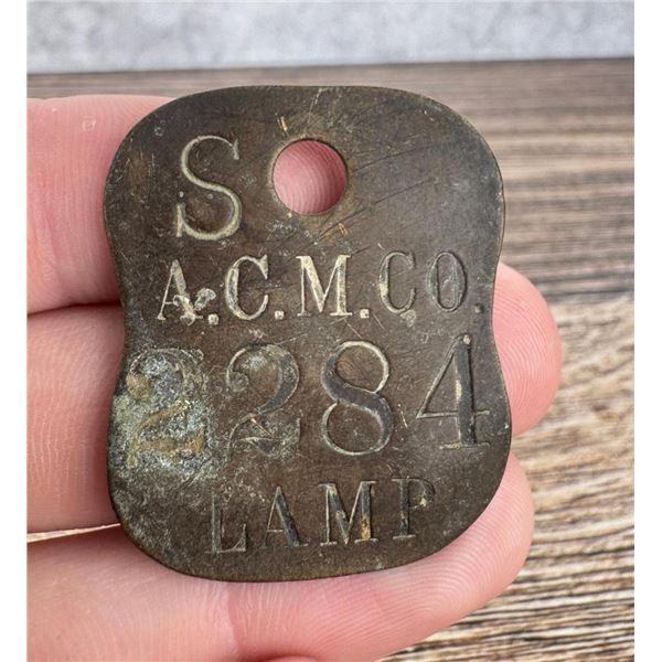 Anaconda Copper Mining Company Tool Check