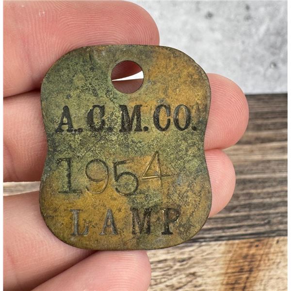 Anaconda Copper Mining Company Tool Check