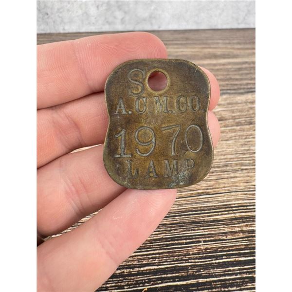 Anaconda Copper Mining Company Tool Check