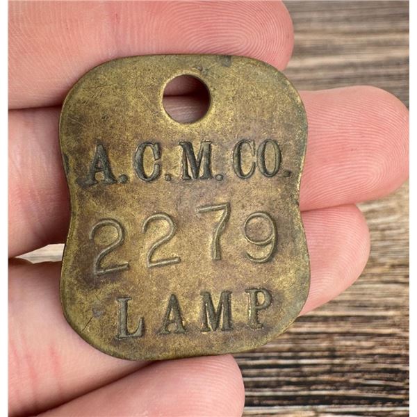 Anaconda Copper Mining Company Tool Check