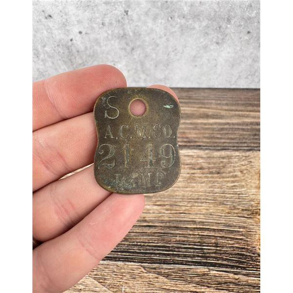 Anaconda Copper Mining Company Tool Check