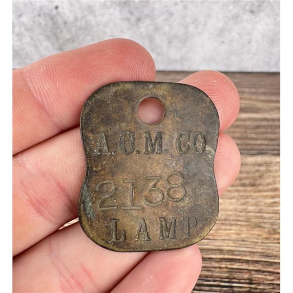 Anaconda Copper Mining Company Tool Check