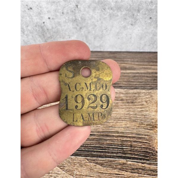 Anaconda Copper Mining Company Tool Check