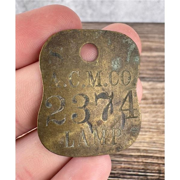 Anaconda Copper Mining Company Tool Check