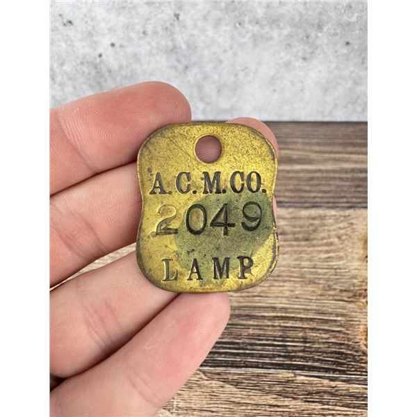 Anaconda Copper Mining Company Tool Check