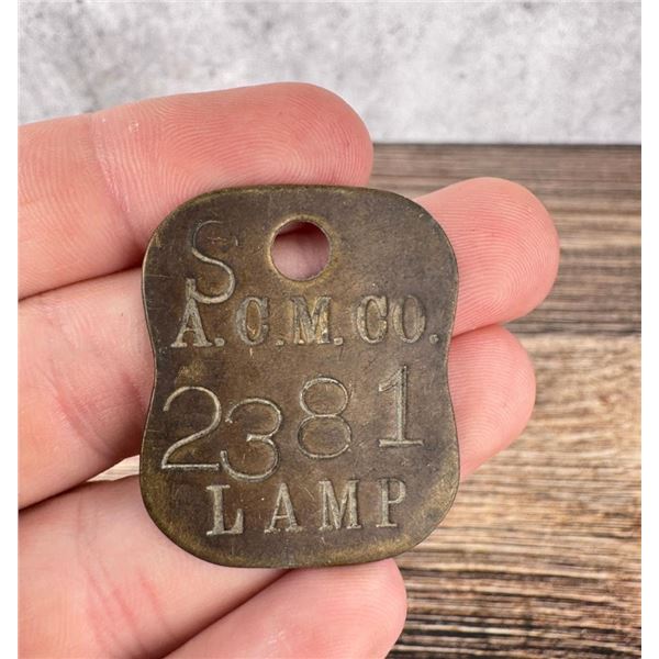 Anaconda Copper Mining Company Tool Check