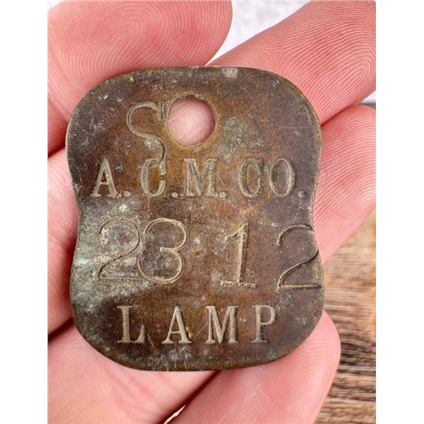 Anaconda Copper Mining Company Tool Check