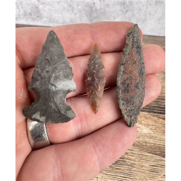 Ancient Native American Indian Arrowheads Points