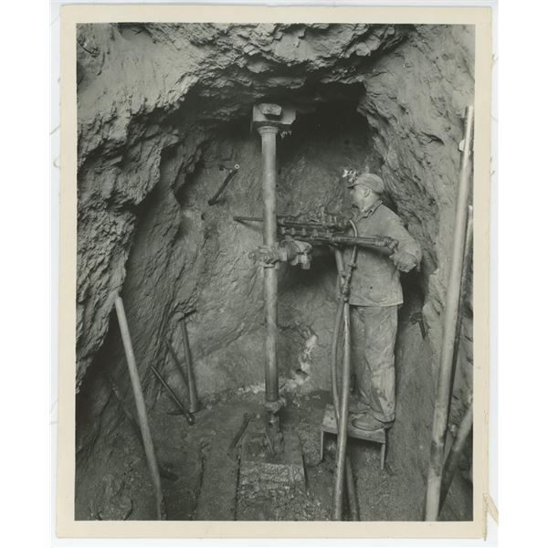 Butte Montana Miner Mining Photo