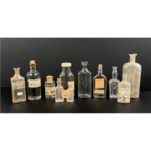 Collection of Butte Montana Pharmacy Bottles