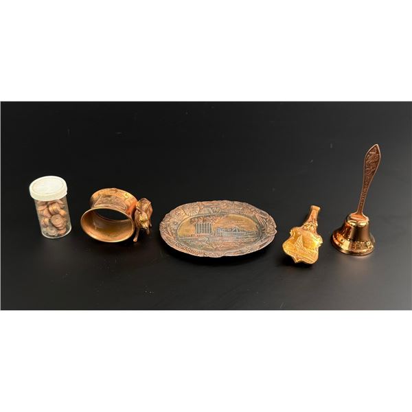 Collection of Butte Montana Copper Souvenirs