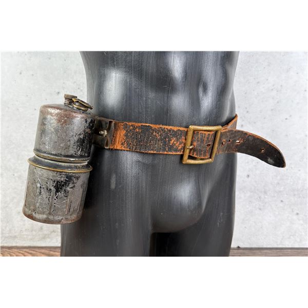 Butte Montana Justrite Belt Mounted Carbide Lamp