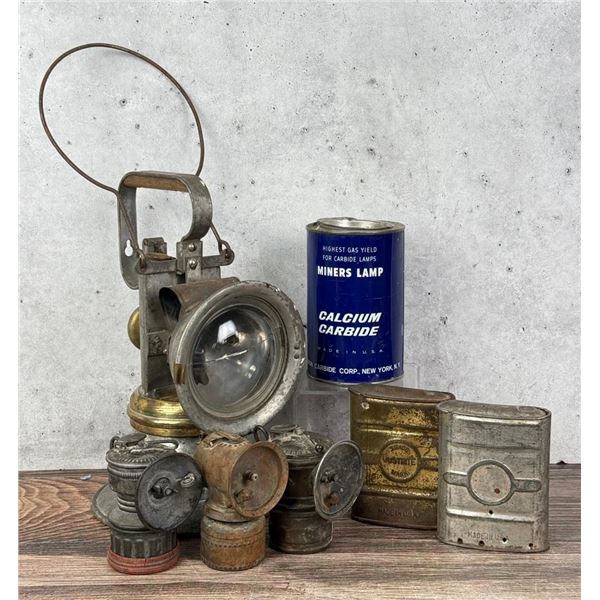 Butte Montana Miners Carbide Lamp Collection