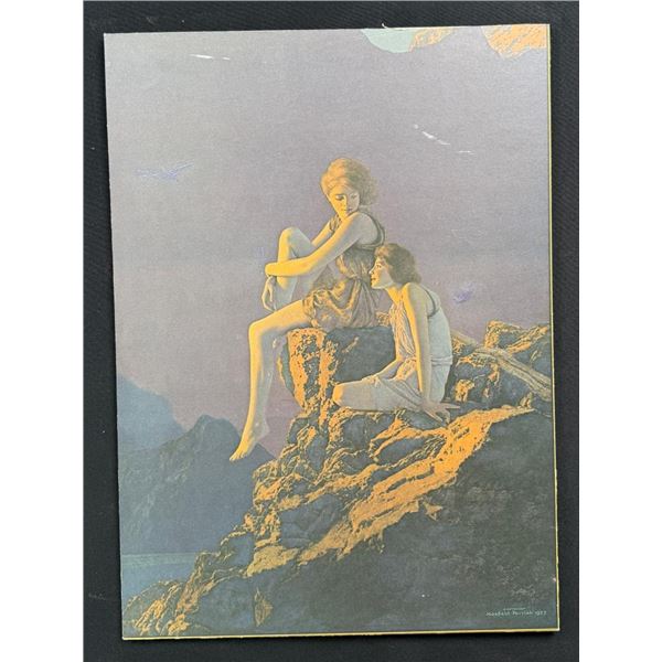 Contentment Maxfield Parrish Print