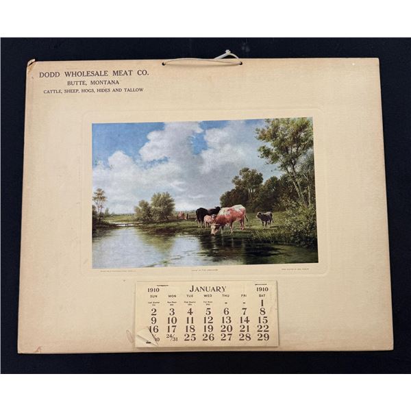 Dodd Wholesale Meat Butte Montana Calendar