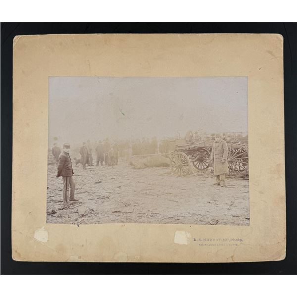Butte Montana Disaster of 1895 Photo