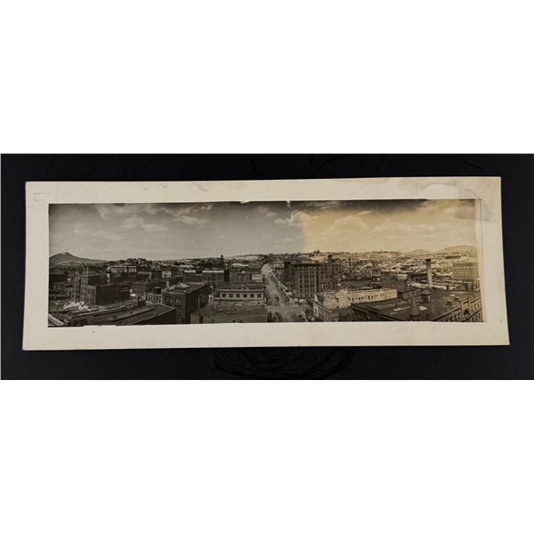 Uptown Butte Montana Panorama Photo