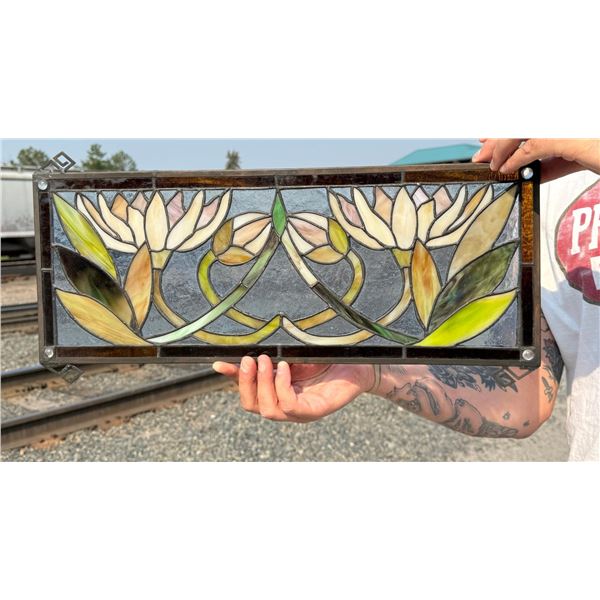 Antique Butte Montana Stained Glass Window