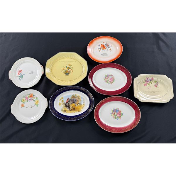 Meaderville Montana Mercantile Plates