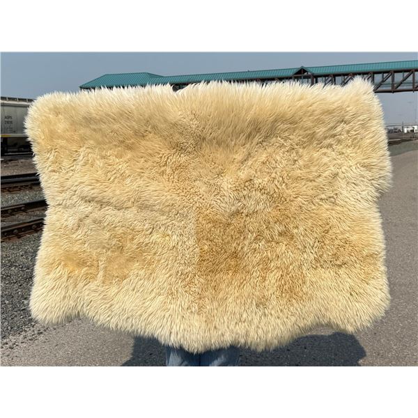 New Zealand Sheepskin Wool Rug Throw