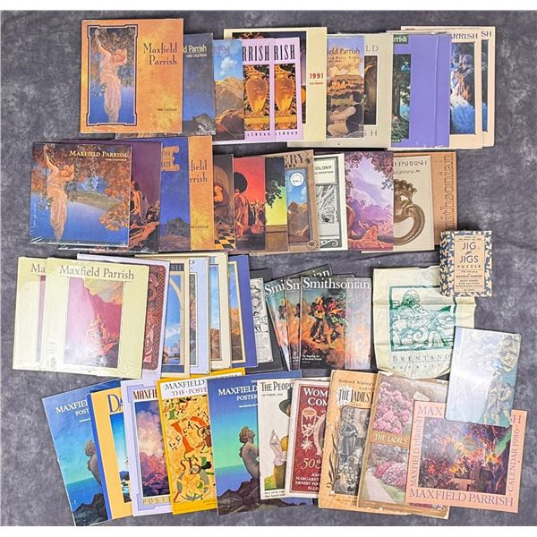 Group of Maxfield Parrish Calendars